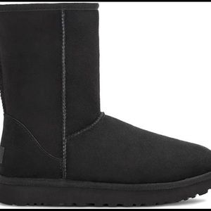 BLACK CLASSIC SHORT UGG BOOT